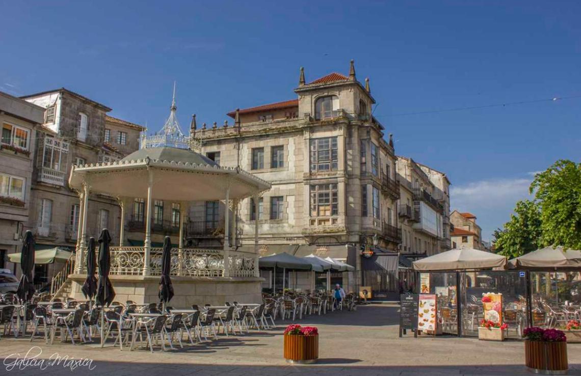 Vila Casa Barros Tui Exteriér fotografie